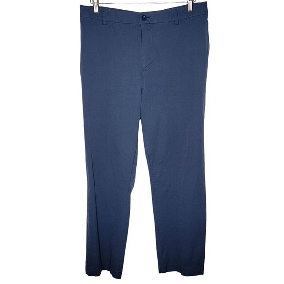Vineyard Vines On The Go OTG Size 36 x 27 Navy Blue Men's Straight Leg Pants - Picture 1 of 5